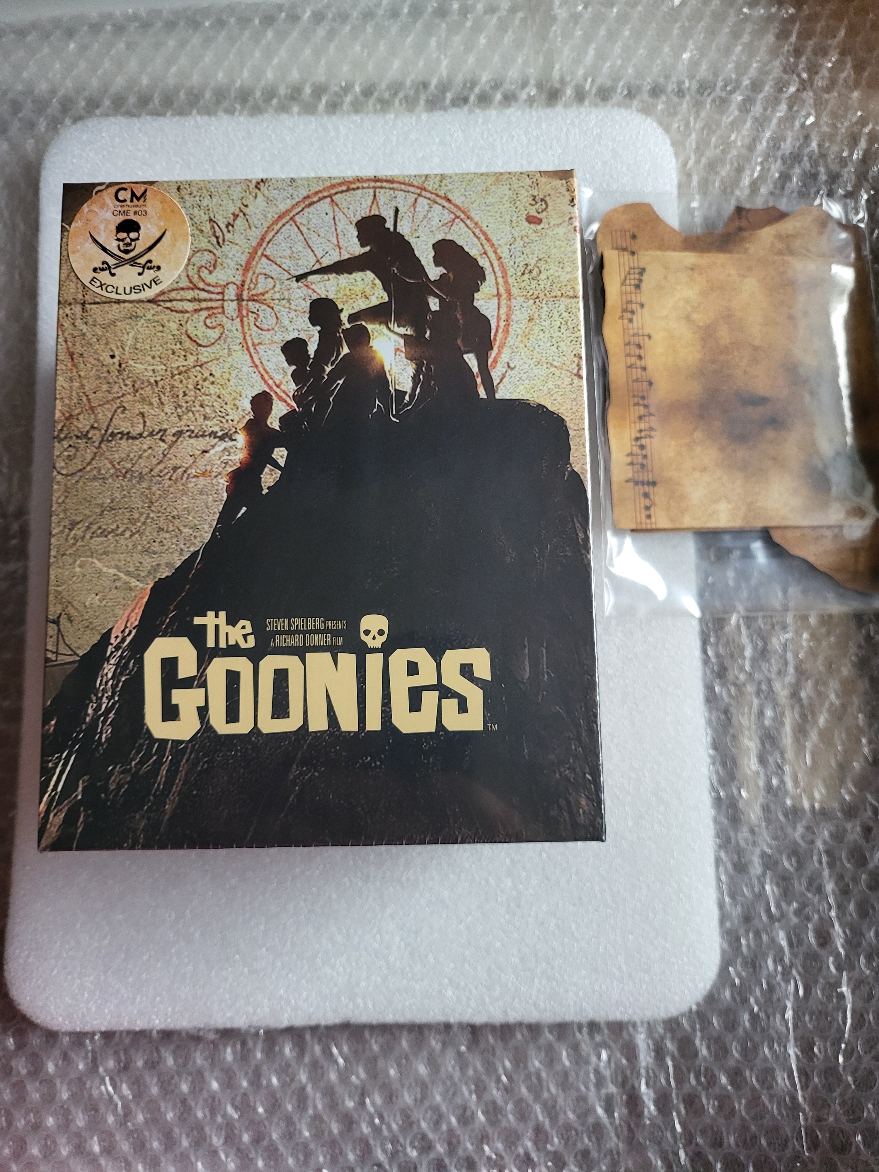The Goonies Cinemuseum Exclusive One Click Steelbook Set *Brand New Sealed*