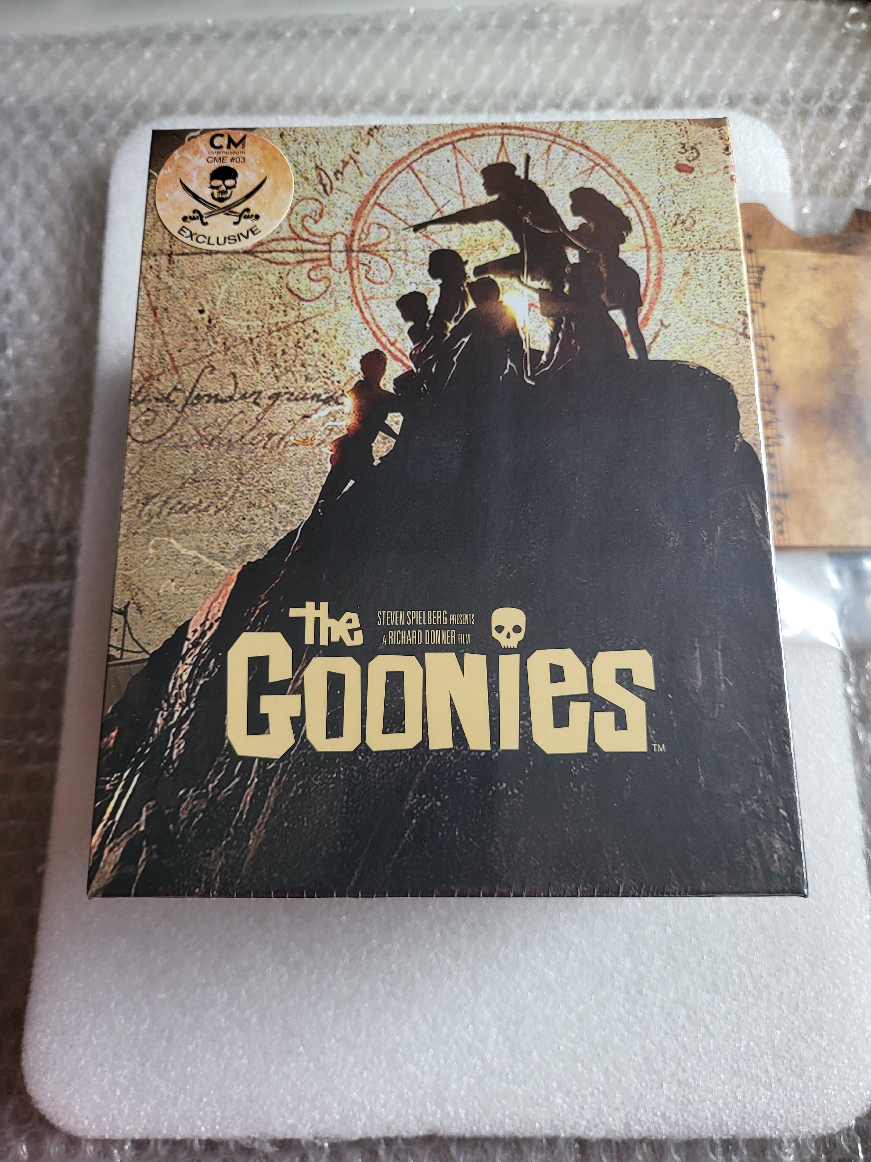 The Goonies Cinemuseum Exclusive One Click Steelbook Set *Brand New Sealed*