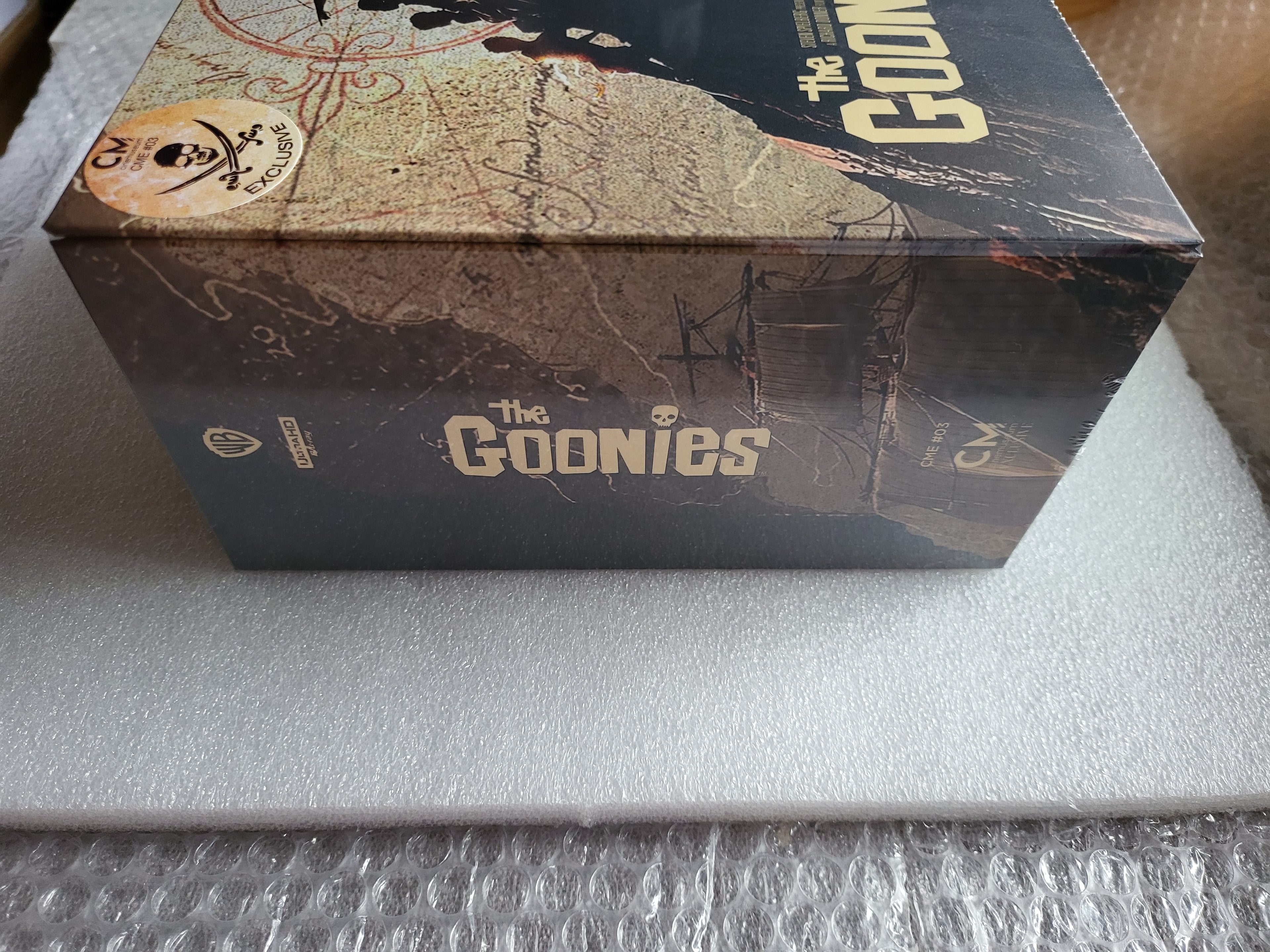 The Goonies Cinemuseum Exclusive One Click Steelbook Set *Brand New Sealed*