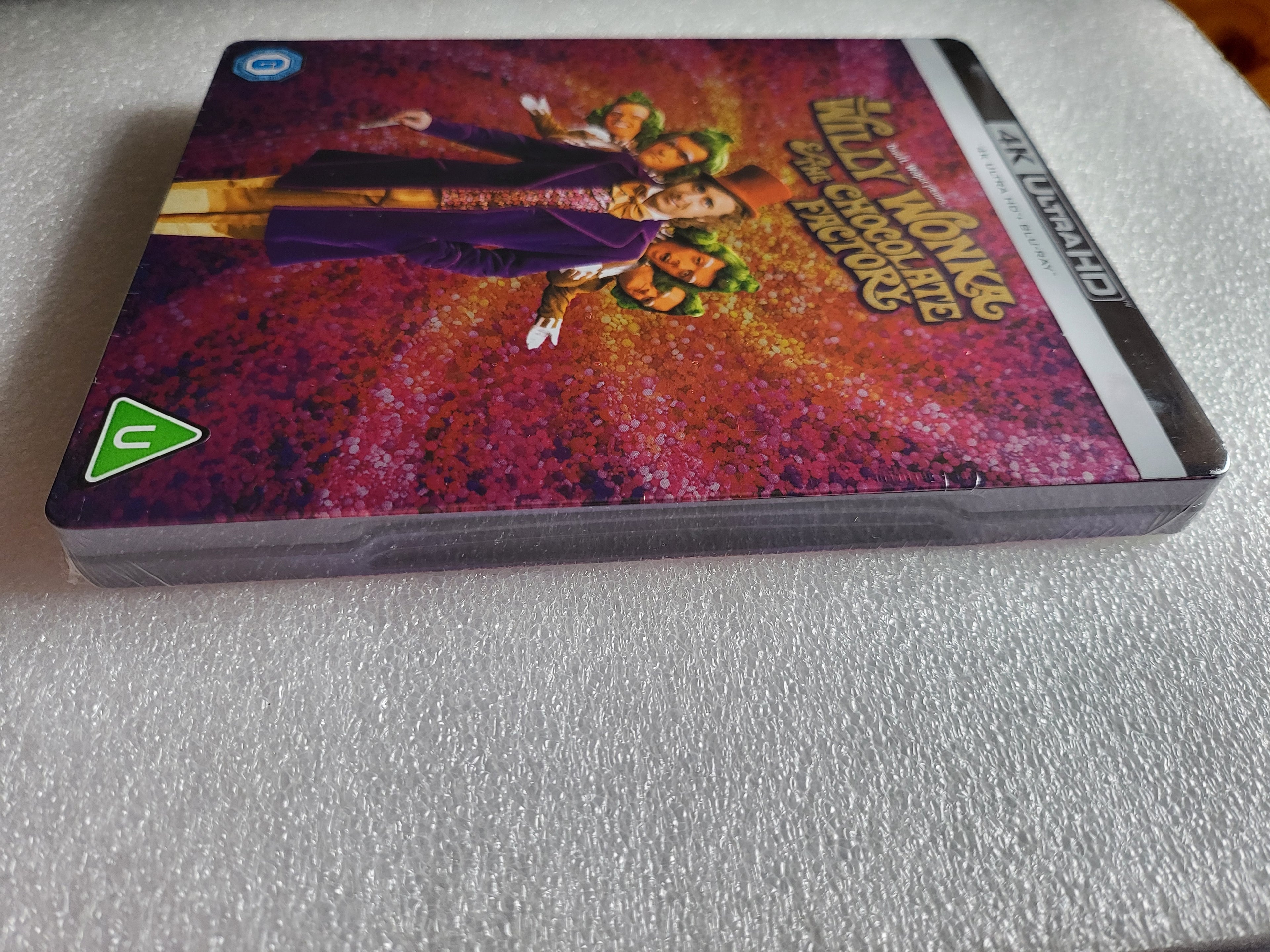 Willy Wonka & The Chocolate Factory 4K/2D Steelbook *Brand New Sealed*