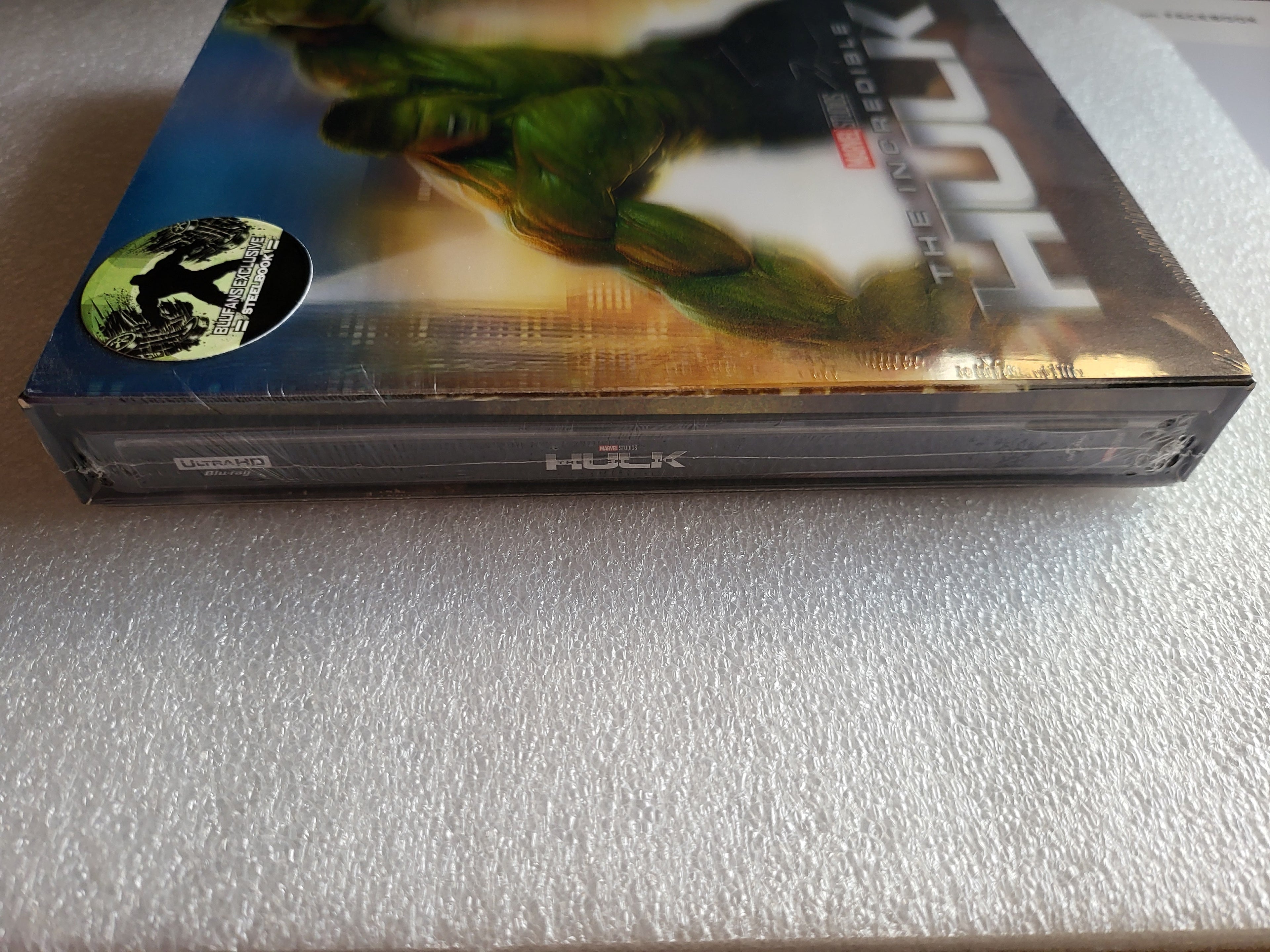 The Incredible Hulk Blufans 4K/2D Steelbook Double Lenticular *Brand New Sealed*