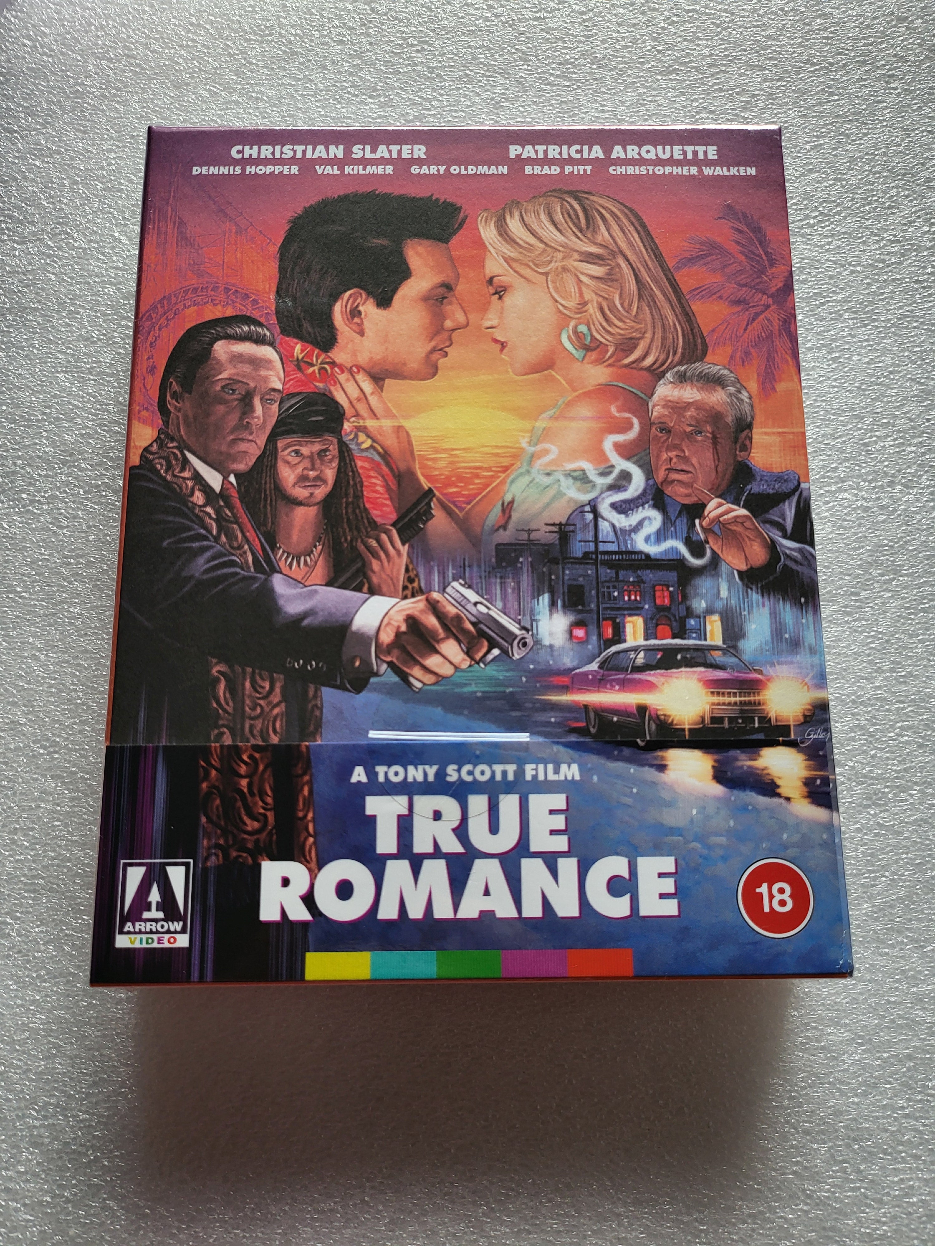 TRUE ROMANCE - UK ARROW COLLECTORS EDITION 4K/2D STEELBOOK *Brand New Sealed*