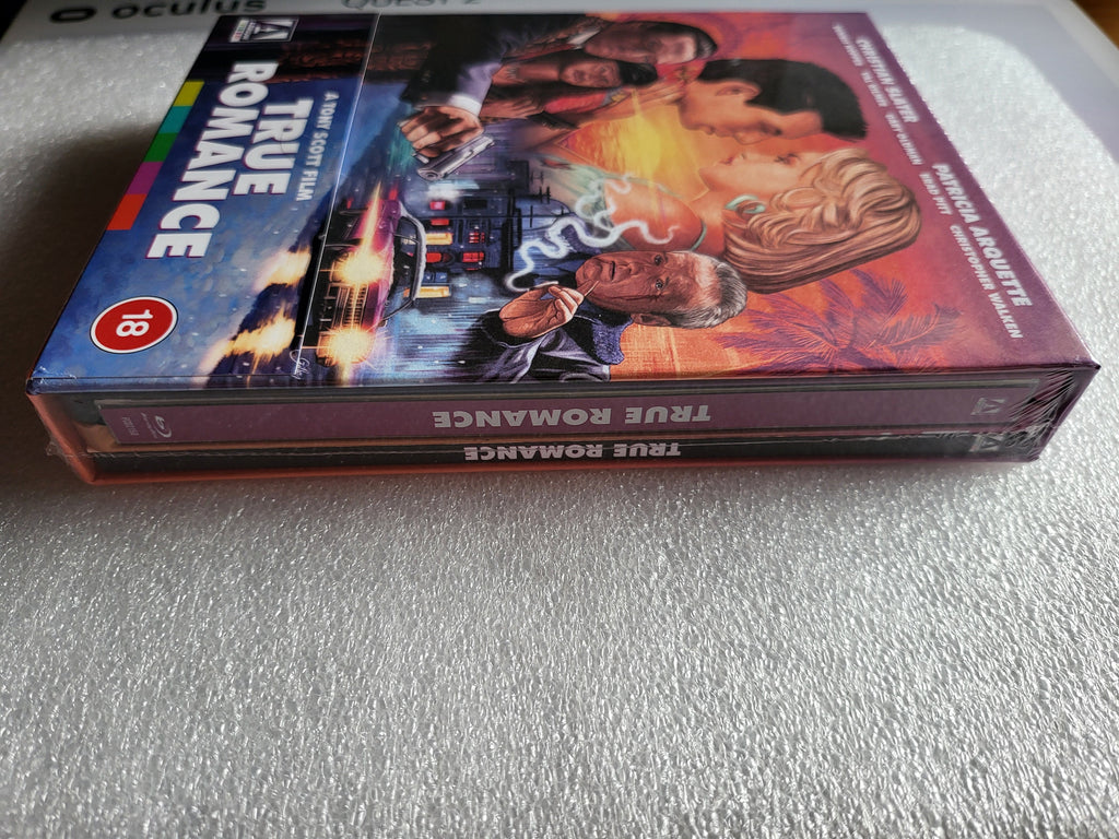 TRUE ROMANCE - UK ARROW COLLECTORS EDITION 4K/2D STEELBOOK *Brand New Sealed*