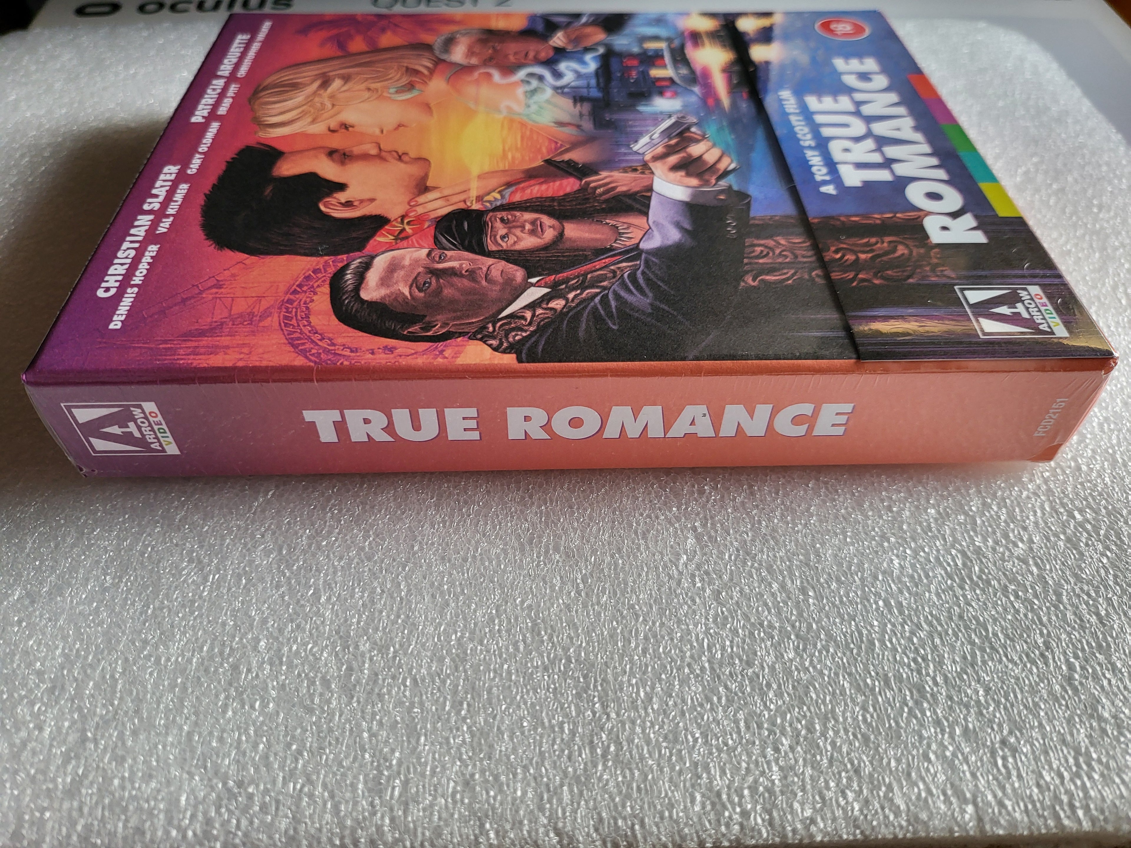 TRUE ROMANCE - UK ARROW COLLECTORS EDITION 4K/2D STEELBOOK *Brand New Sealed*