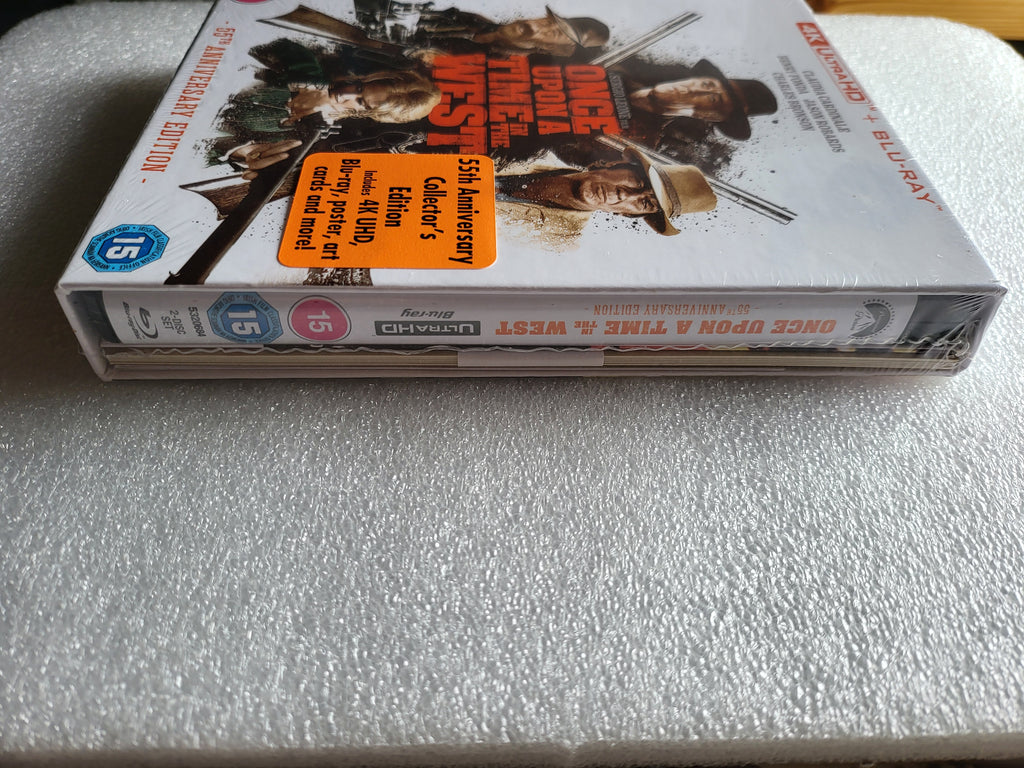 Once Upon a Time in the West 55th Anniversary 4K Collector's Edition*Brand New Sealed*